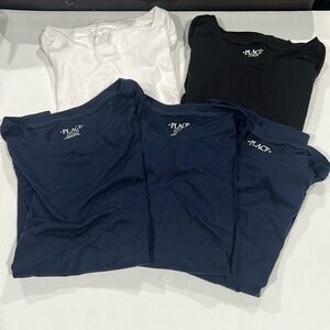 FIVE children’s place short sleeve t-shirts. Size XL (14)